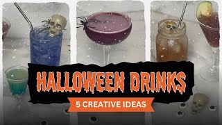 EASY HALLOWEEN COCKTAILS [upl. by Benedetta305]