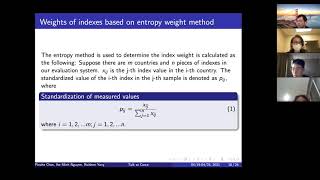 Application of the Entropy Weight and TOPSIS Method [upl. by Attiuqehs]