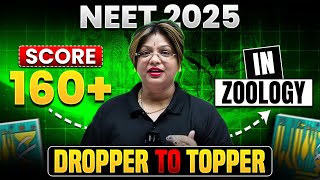 DROPPER to TOPPER Strategy  Plan to Score 160 in ZOOLOGY  July 2024 to Apr 2025  NEET 2025 [upl. by Zuzana489]