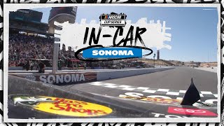 Out of gas Truex Jrs view of crawl to the finish at Sonoma  NASCAR [upl. by Llerral]