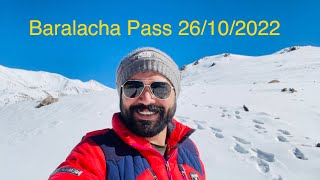 Is Baralacha La pass open II Baralacha pass II Fresh snow in Manali II October 2022 [upl. by Grigson]