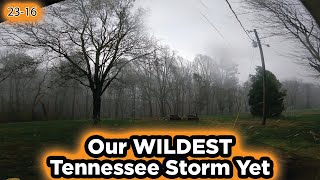 Possibly Our WILDEST Tennessee Storm Yet  202316 [upl. by Aselehc]