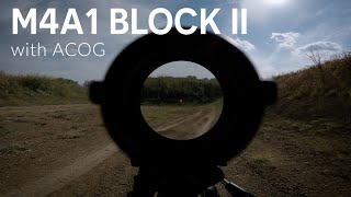 Part 2 M4A1 with Trijicon ACOG Shooting at Longer Distances [upl. by Petr662]