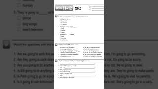 Interchange 1 5th ed  Quiz units 5 and 6 [upl. by Aciraa]