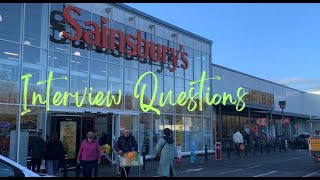 Sainsburys Interview Questions Trading Assistant Online Assistant [upl. by Jacki]