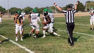 Hays Middle School 7th and 8th Grade Football vs Liberal Eisenhower October 10 2024 [upl. by Darline959]