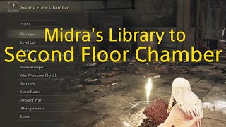 ELDEN RING dlc  Midras Library to Second Floor Chamber site of grace [upl. by Pen]