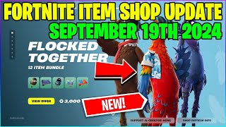 NEW BIRDS OF A FEATHER BUNDLE Fortnite Item Shop September 19th 2024 Fortnite Battle Royale [upl. by Lebam]