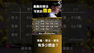 環義、環法、環西總冠軍分別有多少獎金？公路車 獎金 Shorts cycling 單車 來去自儒 [upl. by Feil]