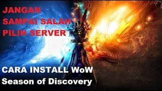 GUIDE Cara Install World of Warcraft Season of Discovery SoD [upl. by Laurance]