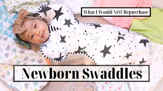 CHOOSING A NEWBORN SWADDLE  RECS amp REVIEWS 2021 [upl. by Nwhas83]