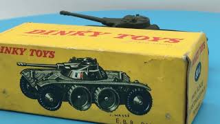 panhard engin blinde de reconnaissance dinky toys 80 a [upl. by Nylhtiak]