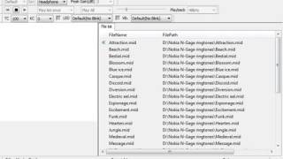 Nokia NGage ringtones on YAMAHA MCPMA7 [upl. by Reynolds]