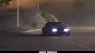 BMW E46 TURBO NIGHT DRIFTING AND FUN [upl. by Elmer815]