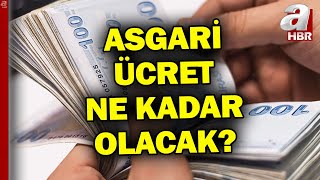 2025 Asgari Ücret Ne Kadar Olacak  A Haber [upl. by Amelia]