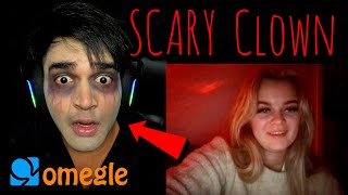 Scary Clown On OMEGLE  Ankur Kashyap Vlogs [upl. by Nobe770]