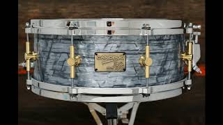 SOLD  Canopus 55x14quot NV60M1 Snare Drum  Sky Blue Pearl [upl. by Nahtiek353]