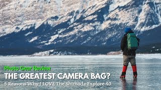 The GREATEST Camera Bag Why I LOVE The SHIMODA EXPLORE 40 [upl. by Mazonson]