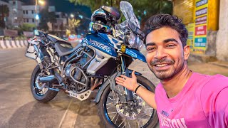 Apni Triumph Tiger Aa Gayi Apne Paas 💪🏼 😍 [upl. by Araed]