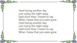 Chicago  Gone Long Gone Lyrics [upl. by Nnahgem493]