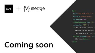 UXPin Merge – the codebased design revolution [upl. by Yasmine156]