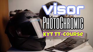 Visor Photochromic KYT TTCourse [upl. by Kwasi]