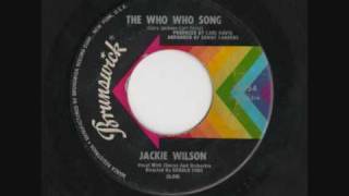 Jackie Wilson The Who Who Song [upl. by Huntlee]