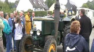 Fête des battages Plouguernévelvieux tracteurs [upl. by Yeruoc]