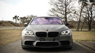 BMW M5 F10 710HP Worlds fastest M5 by Manhart Racing  MH5 S Biturbo [upl. by Htelimay]