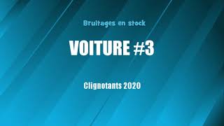 VOITURE 3 Clignotants 2020 bruitage gratuit [upl. by Evan]