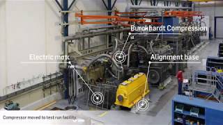 Burckhardt Compression Time Lapse of Compressor Overhaul [upl. by Annia]