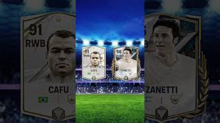 🇧🇷 Cafu vs Zanetti 🇦🇷 fcmobile fifamobile fifa football footballgame vs [upl. by Malaspina]