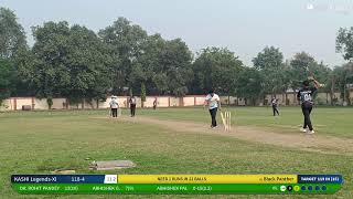 Live Cricket Match  Black Panther vs KASHI LegendsXI  10Nov24 0742 AM 15 overs  Galaxy Premie [upl. by Enilasor]