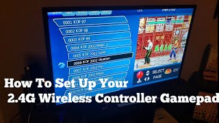 How To Set Up Your 24G Wireless Controller Gamepad M8 [upl. by Kuhn755]