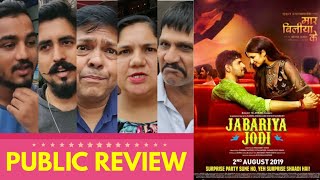 Jabariya Jodi Movie PUBLIC REVIEW  Sidharth Malhotra Parineeti Chopra Sanjay MishraJaved Jaffrey [upl. by Malka685]