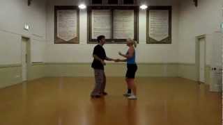 Lindy Hop Beginners lesson 6 count basics 140113 [upl. by Peggie503]