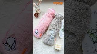 A Cute Hot Water Bottle Cover can also warm you all winter hotwaterbottlecover warm samply [upl. by Arahsit]