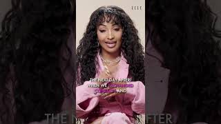 Shenseea Sent Megan Thee Stallion The Lick Track amp She LOVED It  ELLE [upl. by Kenweigh]