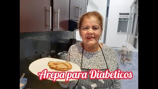 Arepas para diabeticos  alta en fibra [upl. by Ynnohj]