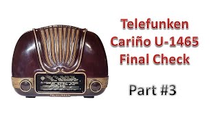 Telefunken Cariño U1465  Parte 3 [upl. by Ymij983]