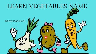 Vegetables Name I Vegetables name in English amp hindi I Vegetables ki picture kids vegetables [upl. by Akirahs]