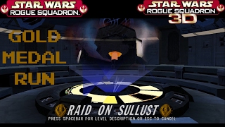 Rogue Squadron 3D 14 Raid on Sullust  Gold Medal Run 1080P [upl. by Woermer]