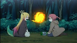 Kobayashi meets Tohru for the first time [upl. by Claudian]