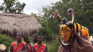 La Danse Zaouli  The Zaouli Dance  Voyage en Côte dIvoire Episode 2 [upl. by Adler]