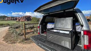 BougeRV Rocky 41QT Dual Zone overlanding car fridge overview [upl. by Gerri]