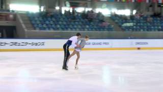 ISU 2014 Jr Grand Prix Dresden Pairs Free Skate Daria BEKLEMISHEVA  Maxim BOBROV RUS [upl. by Eldredge870]