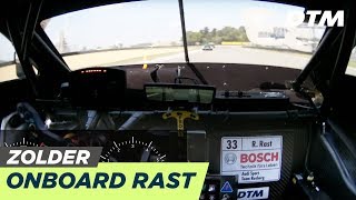 DTM Zolder 2019  René Rast Audi RS5 DTM  RELIVE Onboard Race 1 [upl. by Claudy148]