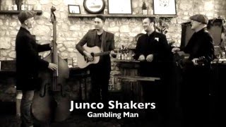 Junco Shakers  Gambling Man  skiffle lonnie donegan vintage double bass [upl. by Nazarius]