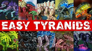 Speed Painting TYRANIDS 10 awesome ways [upl. by Helas147]