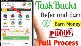 TaskBucks App Se Paise Kaise Kamaye  How to earn money from task bucks app in hindi  TaskBucks App [upl. by Juetta843]